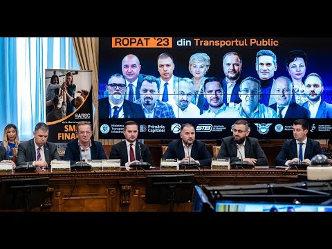 ROPAT 2023 - Reuniunea operatorilor și autorităților din transportul public