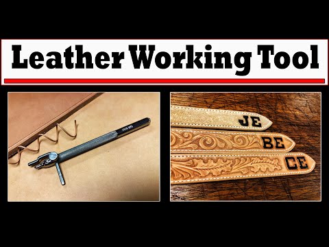 Leather Working - Stitch Groove Tool for Leather