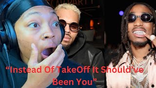 CHRIS BROWN SMASHED SAWEETIE?! | Chris Brown - Weakest Link (Quavo Diss) REACTION!