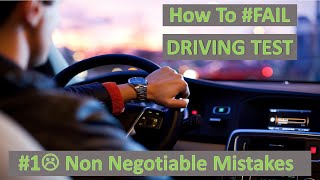 Driving Test Mistakes That Can Cost You License