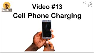 13 v3 Solar Suitcase – Cell Phone Charging