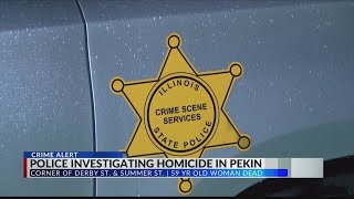 Police Investigating Homicide in Pekin