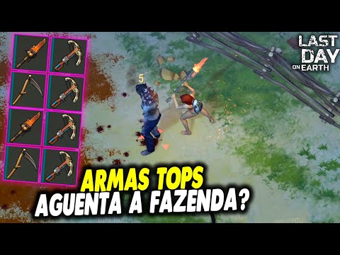 ARMAS TOPS AGUENTA LIMPA A FAZENDA? - Last Day On Earth
