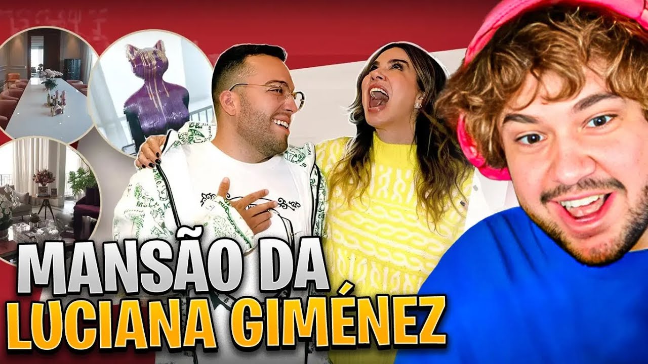 Tour pela cobertura de + de 40 milhões de Luciana Gimenez  - React Pod Entrar