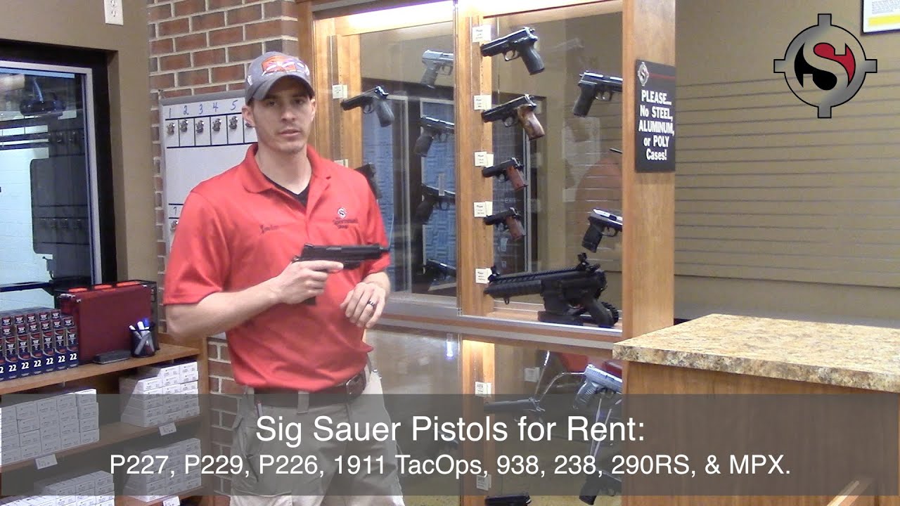 The Sportsman's Shop Indoor Firing Range - Guns For Rent
