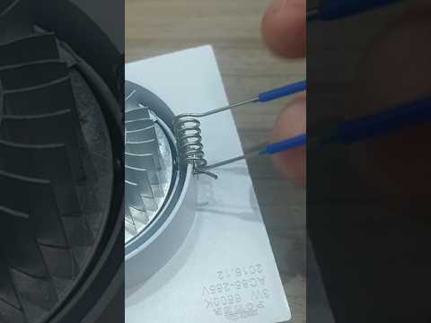 Como colocar a molinha no spot de led?