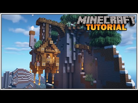 TheMythicalSausage - Minecraft: How to Build an Awesome Hanging House [Easy Tutorial]