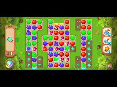 Gardenscapes level 2438 HD