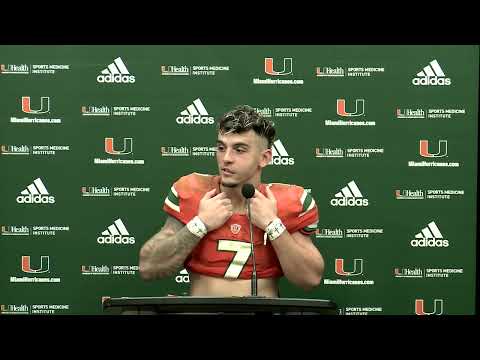 Xavier Restrepo | Postgame Press Conference vs. Texas A&M | 9.9.2023