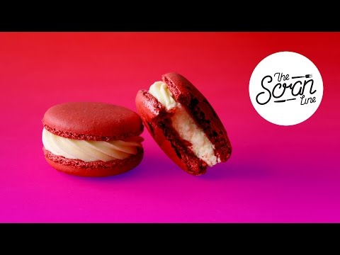 RED VELVET MACARONS - The Scran Line