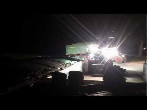 Maishäckseln am Abend mit LU Burghartswieser