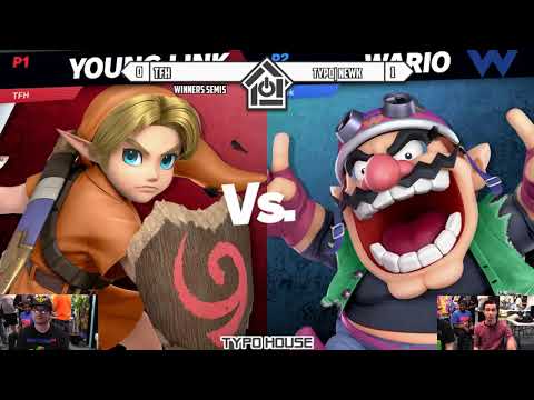 Typo Friday 4/5/19 - TFH(Toon Link/Young Link) VS Typo| Newk(Wario)- Winners Semis