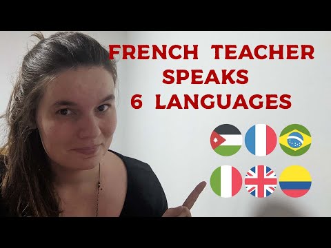 French teacher speaks 6 languages.