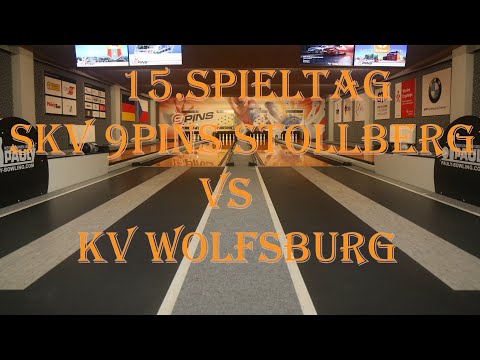 15.Spieltag SKV 9Pins Stollberg - KV Wolfsburg 2.Bundesliga Ost Männer