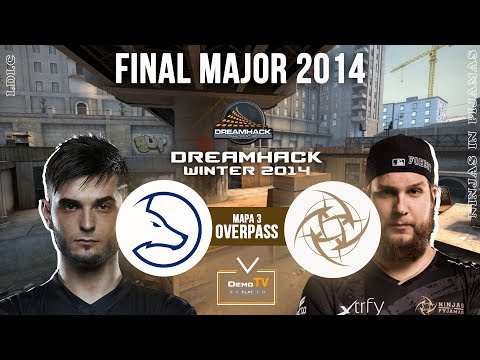 LDLC vs NIP - DREAMHACK WINTER 2014 FINAL - DEMOTV CSGO mapa 3 OVERPASS