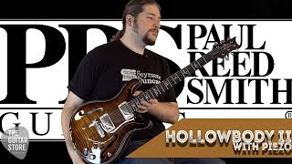 Video thumbnail for Paul Reed Smith Hollowbody II w/Piezo 10-top by Quimper Sound Records and Guitars