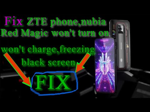 If your ZTE phone,nubia,Red Magic won't turn on,won't charge , slow ,freezing,black screen