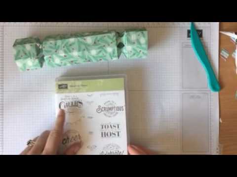 Stampin' Up! EPB Christmas Cracker Here's to Cheers