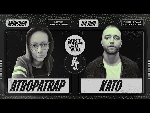 Atropatrap vs Kato // Backstage München // Rapbattle Munich // DLTLLY