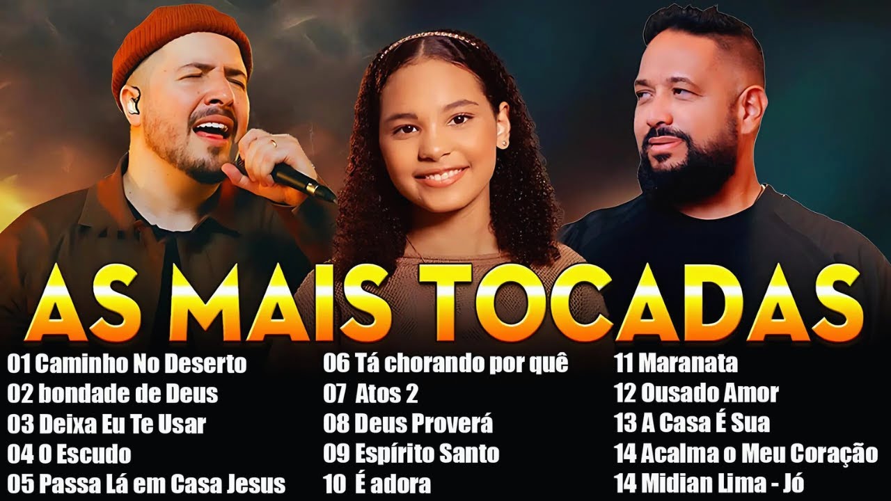Top 36 Hinos Evangélicos - Fernandinho, Gabriela Rocha, Maria Marçal, Amanda Wanessa, Casa Worship🙏