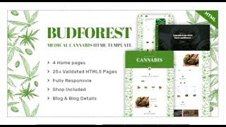 Budforest | Medical Cannabis HTML5 Template | Themeforest Templates