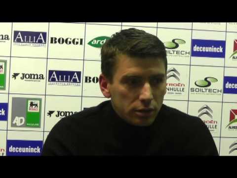 Persconferentie na KSVR - Eendracht Aalst (22/12/2012)