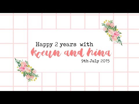 Happy 2 Years with SMRookies Koeun and Hina!