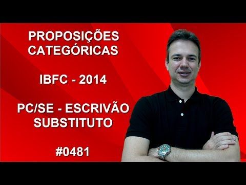 0481 - IBFC - 2014 - PC/SE - DIAGRAMAS LÓGICOS (www.gurudamatematica.com.br)