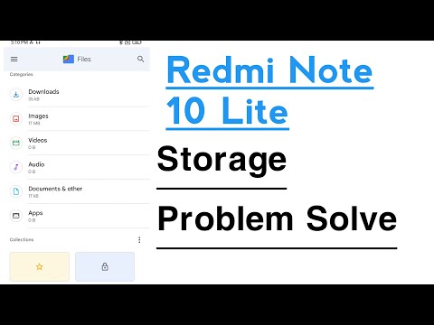 Redmi Note 10 Lite Storage Full Problem Solve