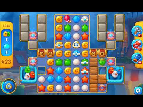 Fishdom 2021 - Level 5833   #playrix #fishdom #gaming