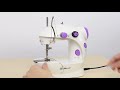 How to operate mini sewing machine - HAITRAL sewing machine