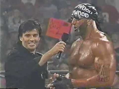 (7.7.1997) Road to BATB '97 Part 15 - Bischoff interviews Hollywood Hogan before Bash at the Beach!