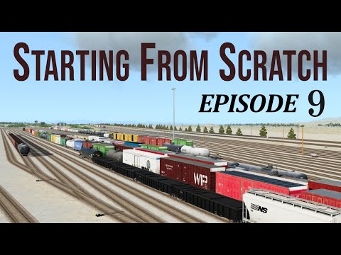Starting From Scratch ep 9 - Run 8 Train Simulator Tutorial - Status Update