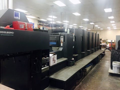 Heidelberg speedmaster cd102 6 l offset printing press