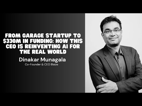 Blaize Co-Founder & CEO Dinakar Munagala