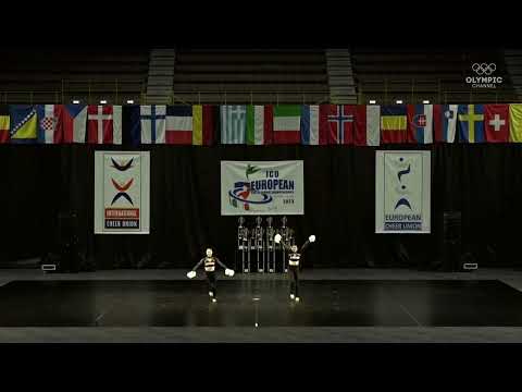ICU Europeans 2023 Pom Doubles  - Team Slovenia