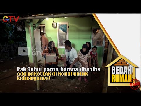Tiba tiba ada paket masterius?? Pak Subur panik! | BEDAH RUMAH