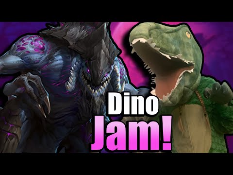 Dinosaur Duo! Dehaka Solo Lane Plays w Viewers! - Heroes of the Storm w Kiyeberries