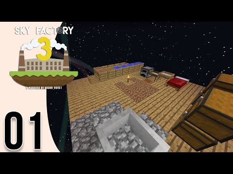 SkyFactory 3 | Ep.1 | Achievement Book! | 1.10 Modded Skyblock
