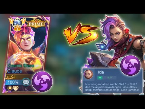 KEYJEE TOP GLOBAL CLAUDE TUTORIAL CARA COUNTER IXIA BUFF PATCH TERBARU 2025 ! CLAUDE GAMEPLAY - MLBB