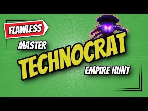 Flawless Master Empire Hunt With the Grandmaster Nightfall Crew (Technocrat) | Destiny 2