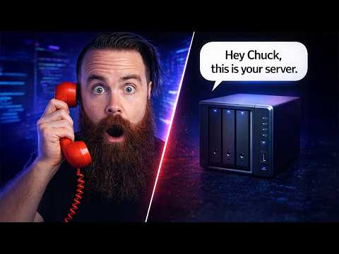 I gave my server a phone number....it called me!!