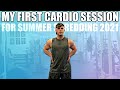MY FIRST EVER CARDIO SESSION...