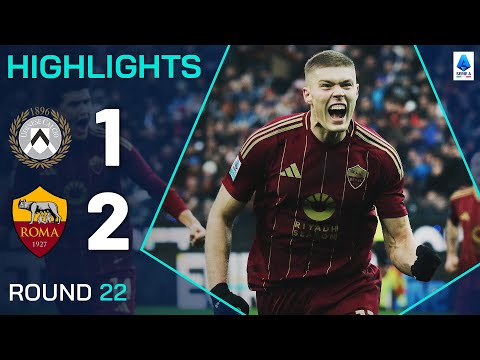 UDINESE-ROMA 1-2 | HIGHLIGHTS | Roma Secure First Away Win of the Season! | Serie A 2024/25