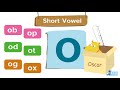 Short Vowel - o |Phonics Rhyming Words -  ob op od ot og ox |  3 Phonics Readers |Go Phonics 1C U29