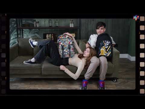 Миниатюра изображения товара Школьный рюкзак Феникс+ Монстрики / 64834