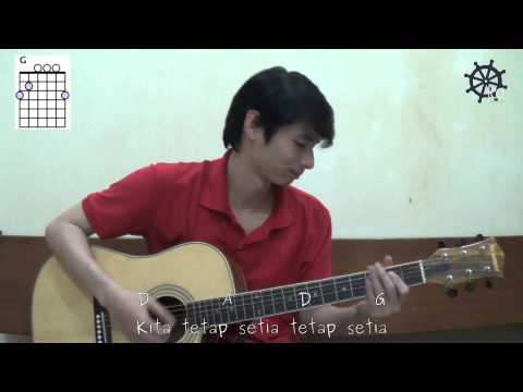 Akustik Gitar - Belajar Lagu (17 Agustus 1945 - H. Mutahar)