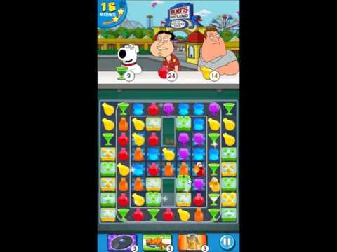 Family Guy Another Freakin Mobile Game Level 138 - NO BOOSTERS
