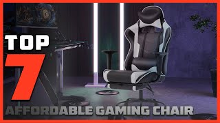 Best Affordable Gaming Chairs for Comfort and Support