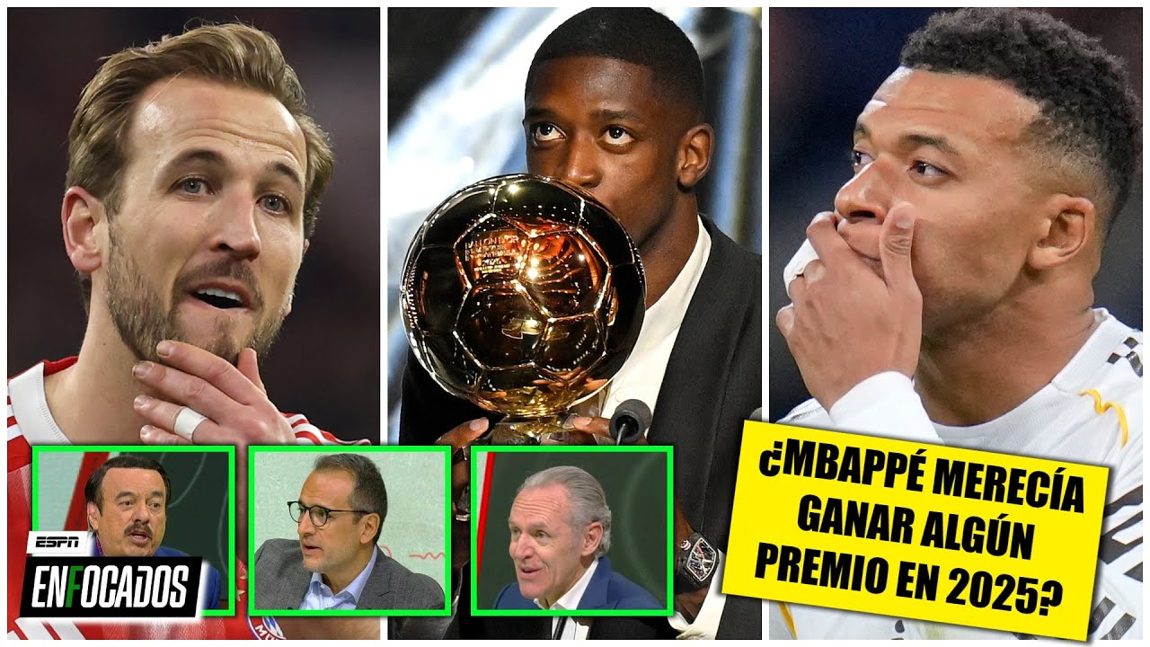 DEMBÉLÉ es el MEJOR del MUNDO de 2025, ¿pero merece estar sobre Mbappé y Harry Kane? | Enfocados